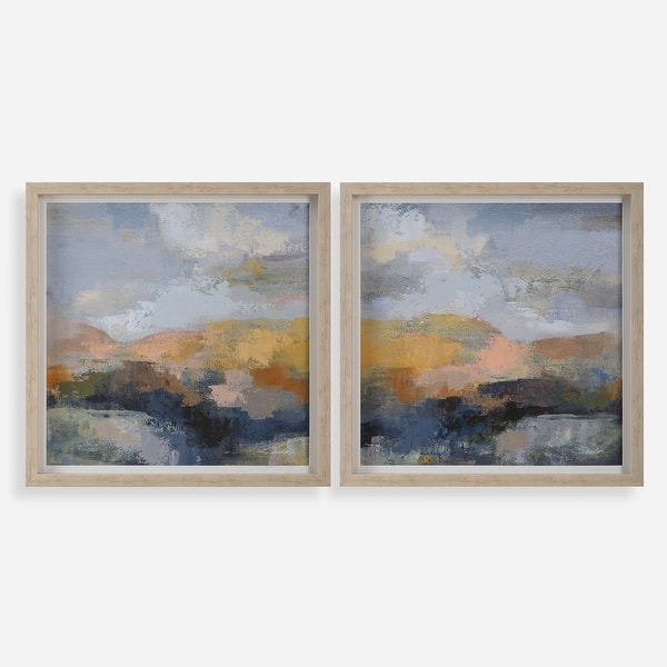 slide 2 of 7, Uttermost Dusk Framed Prints, Set of 2