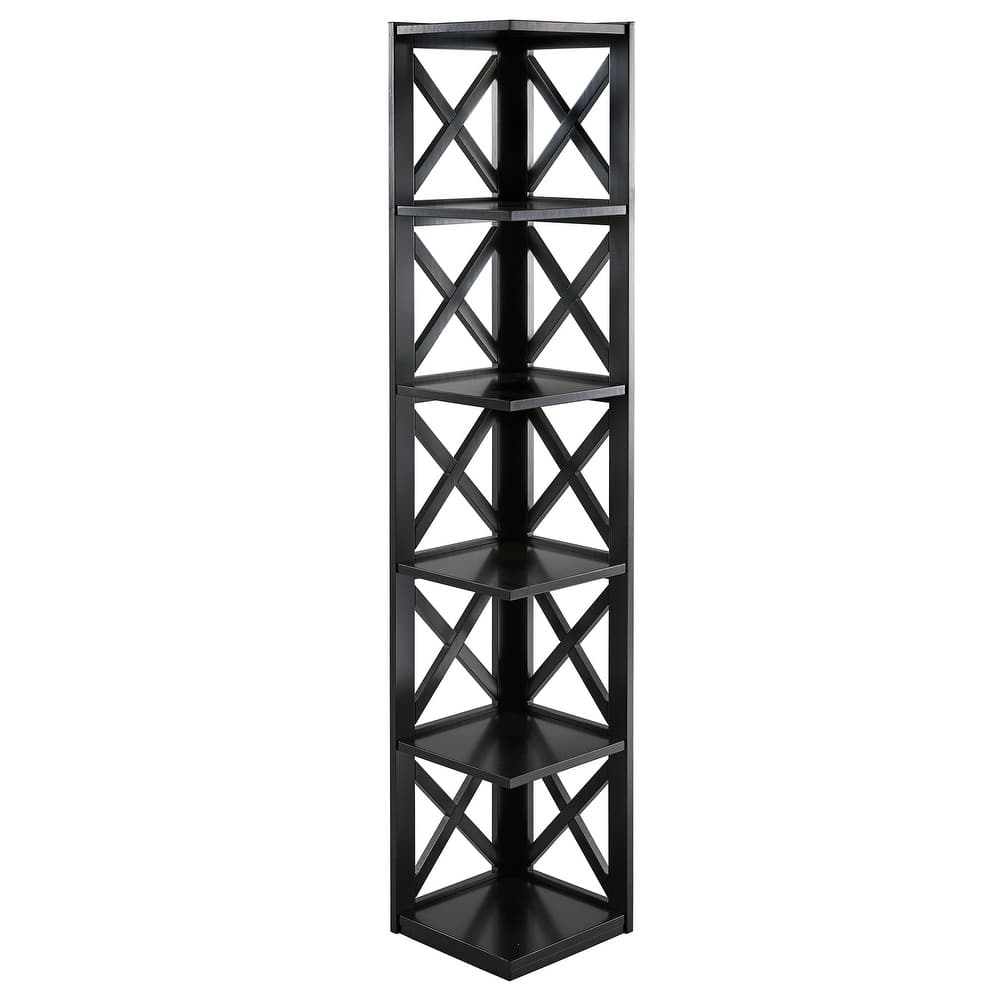 Kelsey X-Frame 5-Shelf Bookcase by iNSPIRE Q Classic