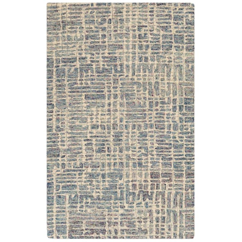 Liora Manne Farmhouse Abstract Grid Indoor Area Rug