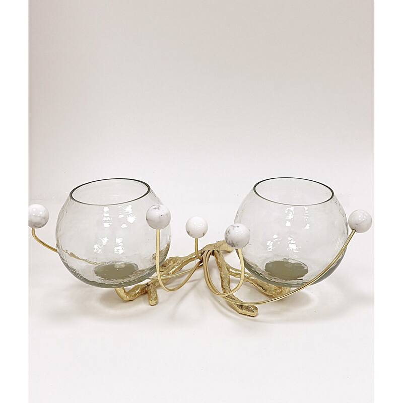 Bowl Branch Centerpiece with Ball Design