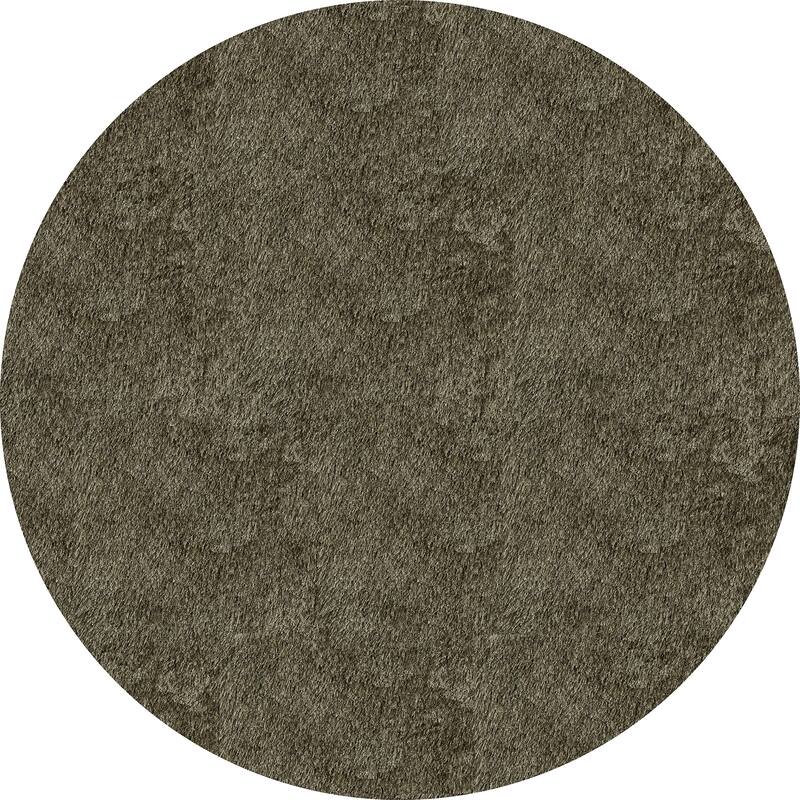 Momeni Luster Shag Hand Tufted Polyester Contemporary Solid Shag Rug