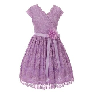 purple occasion dress
