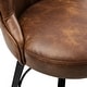 preview thumbnail 6 of 7, 26" Counter Height Bar Stools Swivel Bar stool with Backs - 26" H