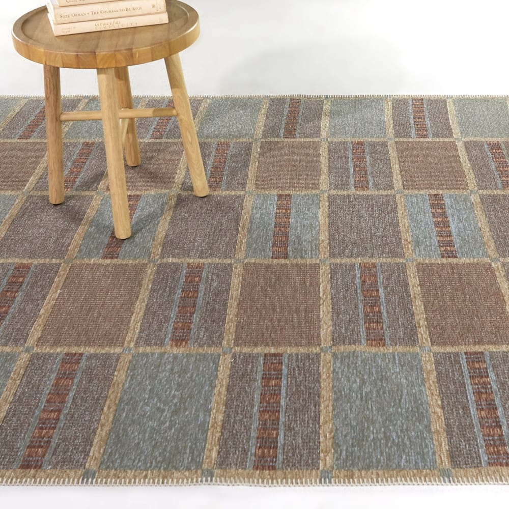 Damaso Color Block Indoor/Outdoor Area Rug
