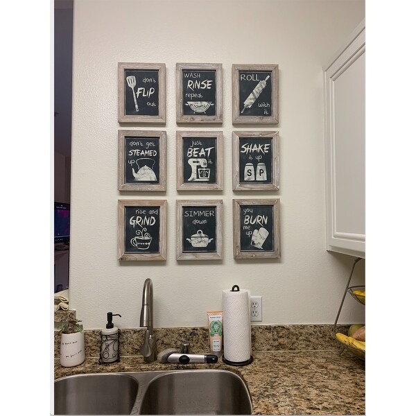Top Product Reviews For Kitchen Inspirations Wall Decor Ast 9