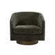 preview thumbnail 20 of 88, 31.1'' W Modern Barrel Swivel Accent Chair