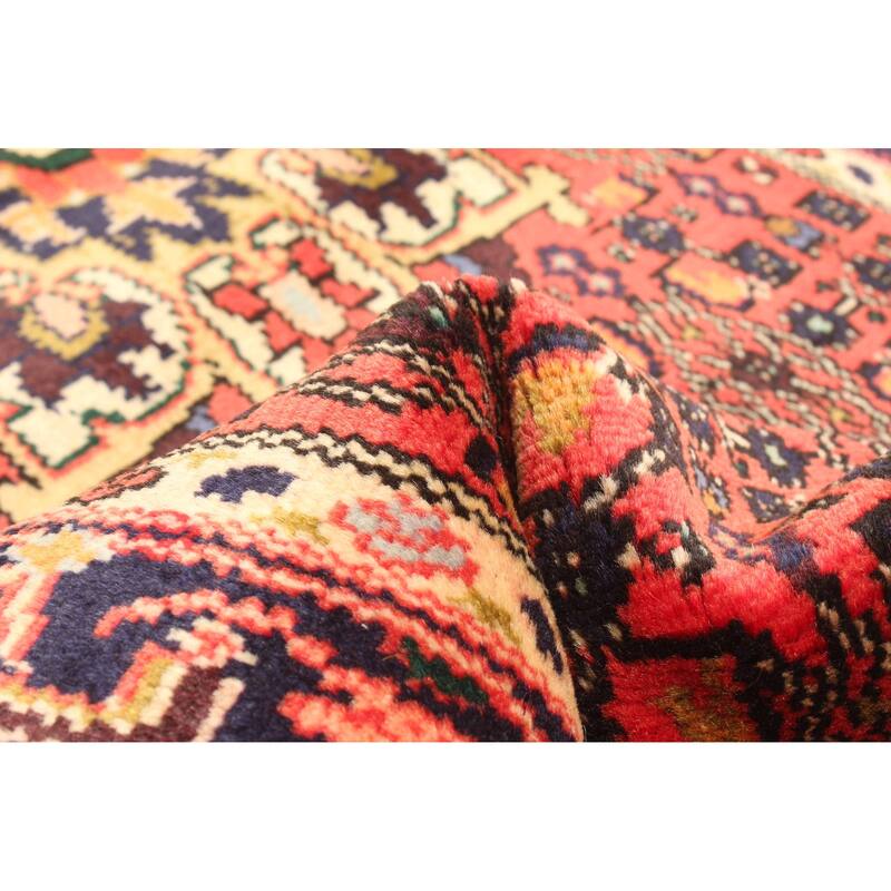 ECARPETGALLERY Hand-knotted Andelz Red Wool Rug - 2'5 x 10'0