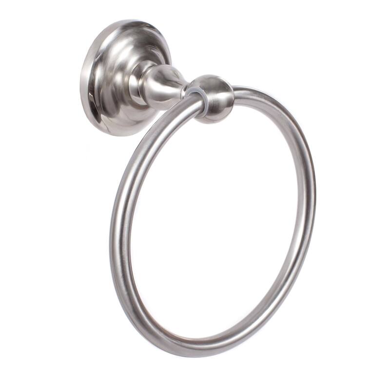 Sure-Loc BL-TR1 Boulder 6" Wall Mounted Towel Ring - Satin Nickel