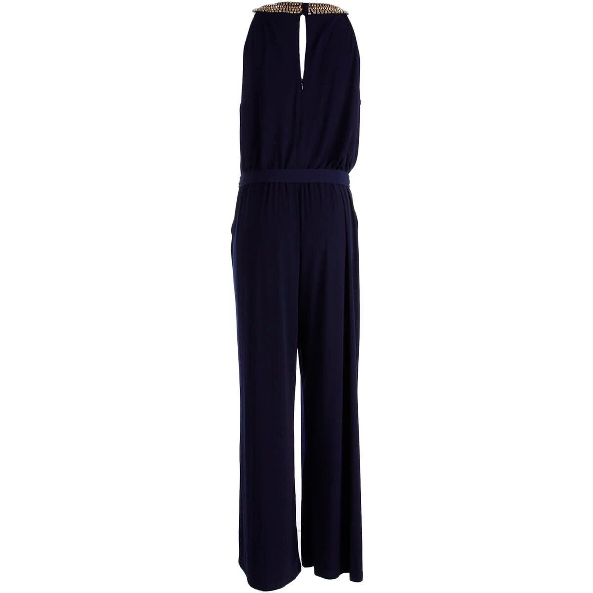 vince white pleated jumpsuit