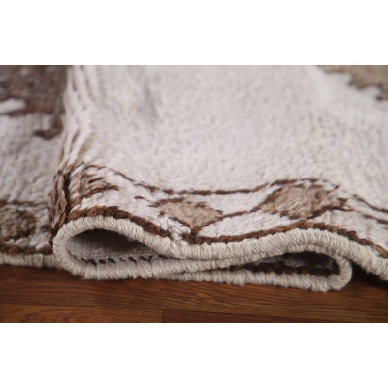 Natural Dye Oriental Anatolian Turkish Runner Rug Handmade Wool Carpet - 4'0"x 13'4"
