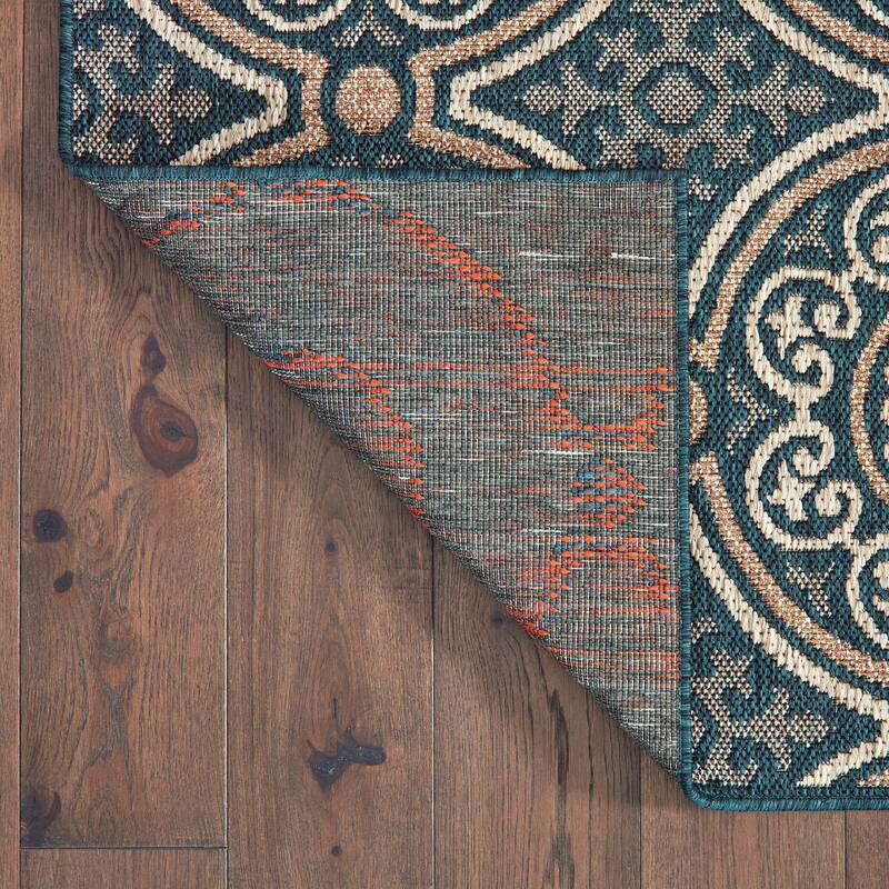 Vista Home Higgins Panel Medallion Indoor/ Outdoor Area Rug by Havenside Home
