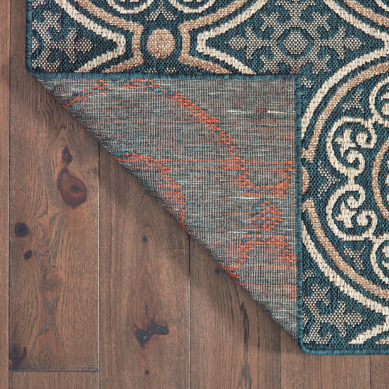 Vista Home Higgins Panel Medallion Indoor/ Outdoor Area Rug by Havenside Home