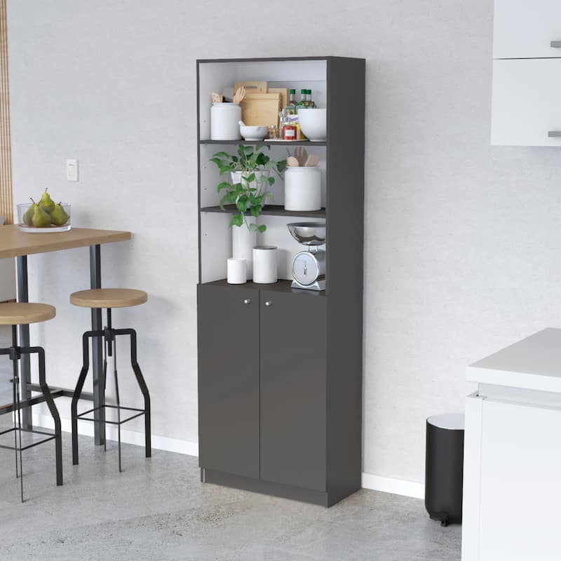 FM FURNITURE Sutton 2-Door Bookcase