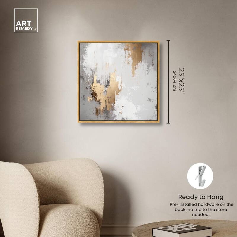 Ghostly Glimmer I Canvas by Art Remedy