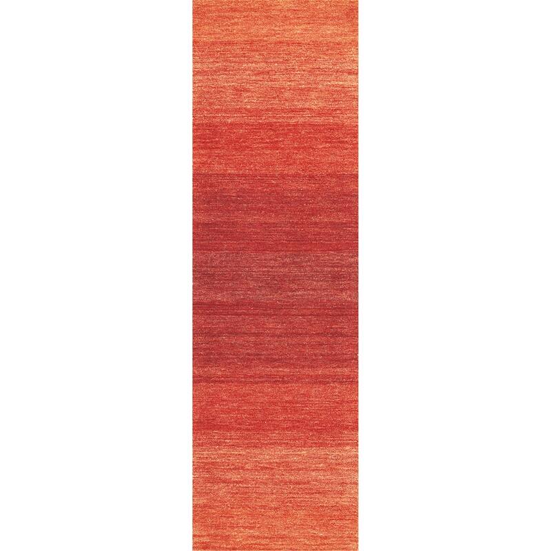 Calvin Klein Linear Glow Area Rug - 2' 3" x 7' 6" - Sumac - Runner