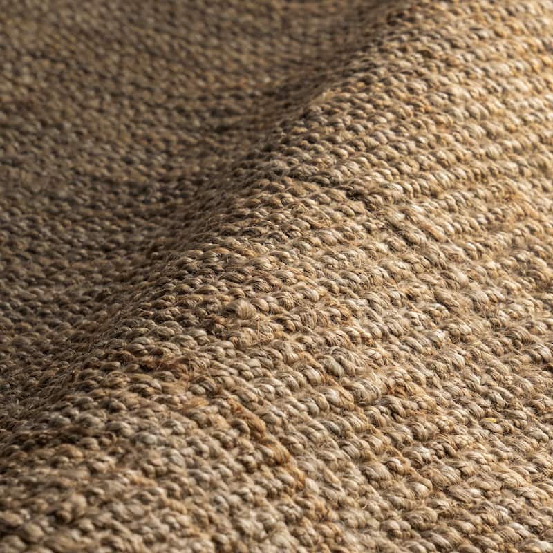 Nuloom Delilah Solid Chunky Jute Tassel Area Rug