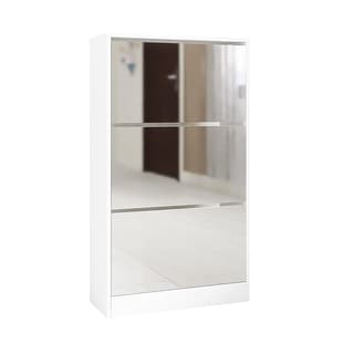 Mirror shoe cabinet online
