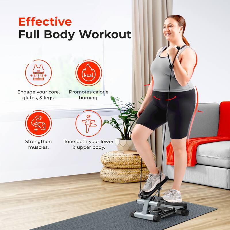 Mini Stepper with Resistance Bands NO. 012s