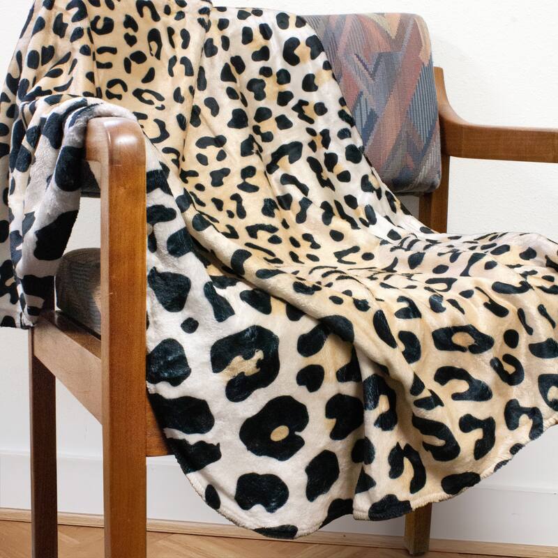 Leopard Print Throw Blanket On Sale Bed Bath & Beyond 37171313