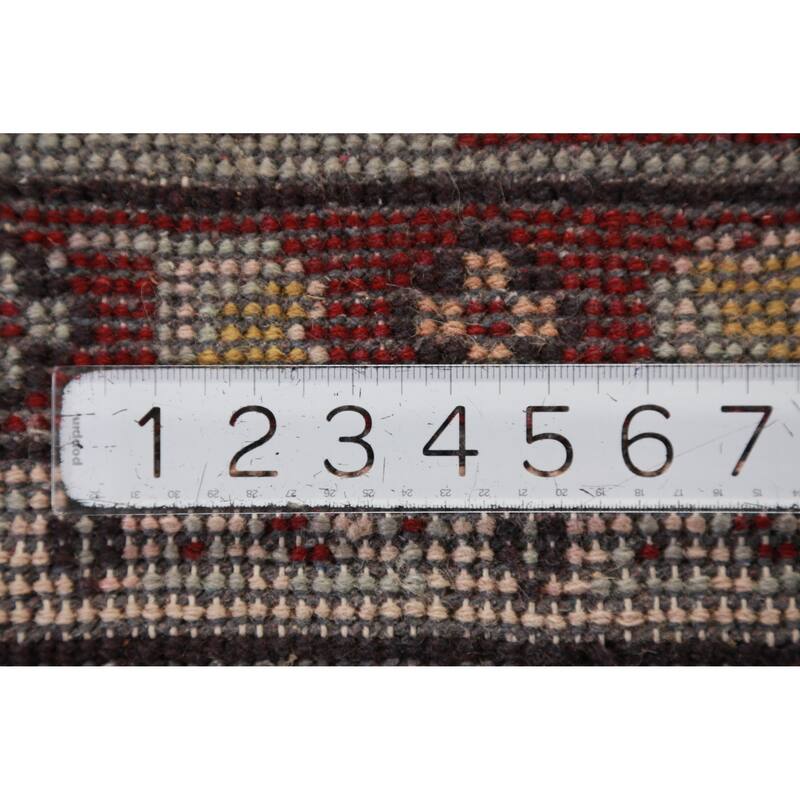 Hand Knotted Oriental 100% Wool Carpet Traditional Geometric Yellow & Gold Heriz (serapi) Area Rug - 11' 9'' X 9' 0''