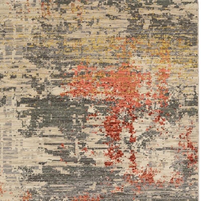HomeRootsAbstract Modern Rectangle Area Rug