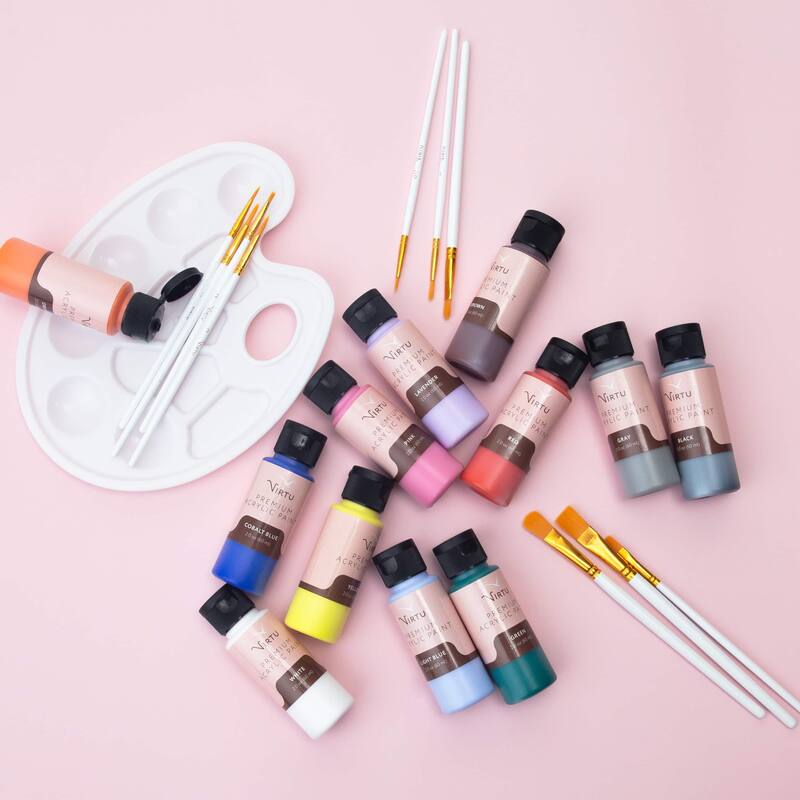 Virtu Acrylic Paint Set Kit