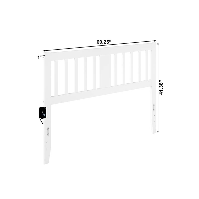 AFI Tahoe Headboard with Attachable Charger
