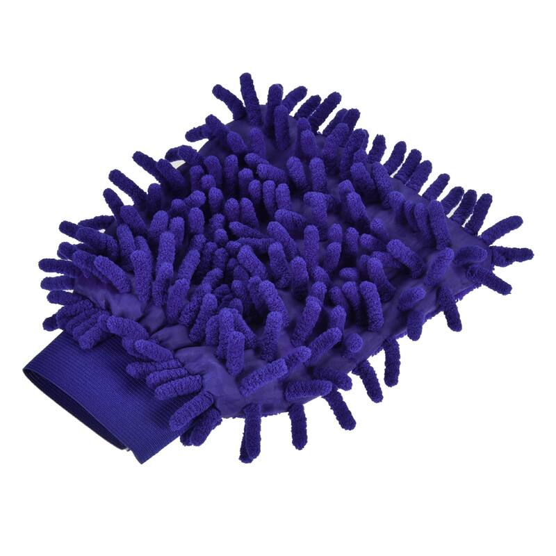 Microfiber Chenille Mitts Scratch-Free Cleaning Gloves Wash Sponge