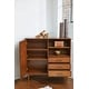 preview thumbnail 3 of 12, Rye Studio Buralda Walnut 3-drawer Storage Cabinet