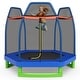 preview thumbnail 14 of 16, 7 Feet Kids Recreational Bounce Jumper Trampoline