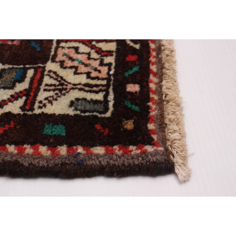 ECARPETGALLERY Hand-knotted Andelz Grey Wool Rug - 3'1 x 10'0