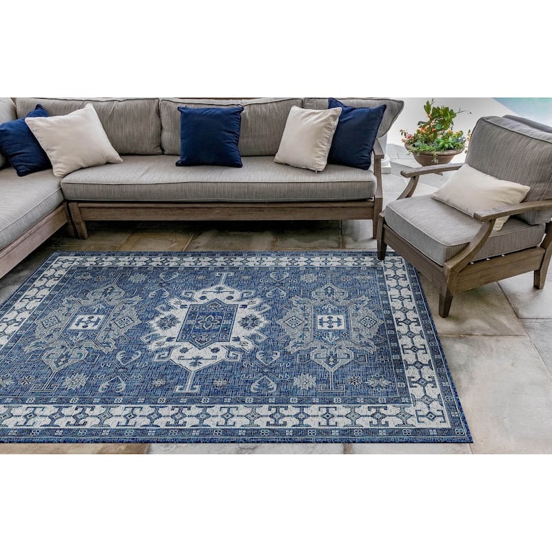 Liora Manne Carmel Kilim Indoor/Outdoor Rug
