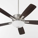 preview thumbnail 2 of 6, Quorum International 4525-21 Ovation 52" 5 Blade Indoor Ceiling Fan