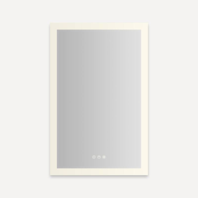 Robern AR2030D4FP1LP AiO Reserve 19-1/4" x 30" Lighted Frameless - Mirror - Mirrored Finish