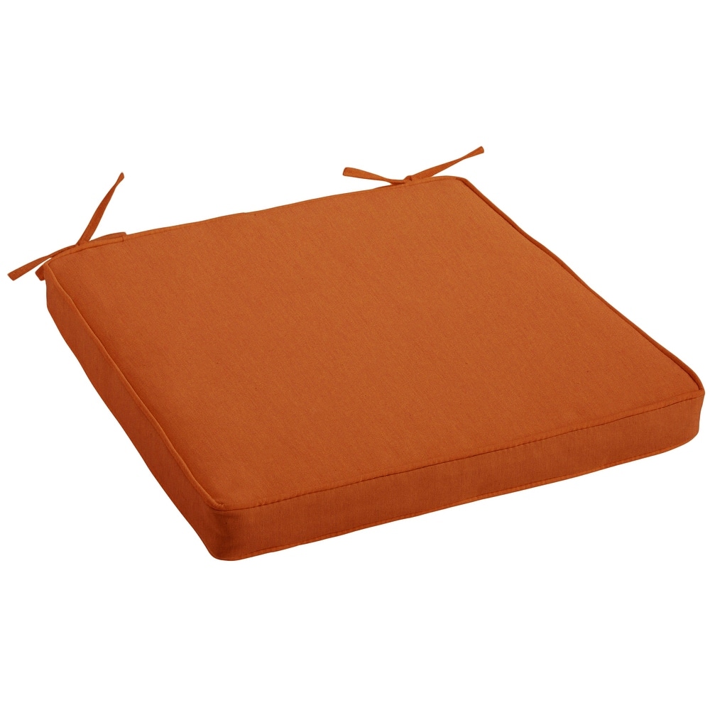 Sorra Home Sunbrella Outdoor Corded Chair Cushion