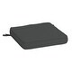 preview thumbnail 31 of 89, Arden Selections ProFoam Outdoor Dining Chair Seat Cushion 18-inch - Slate Grey
