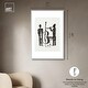 preview thumbnail 28 of 60, Bebop I Black Art Canvas Print by Art Remedy