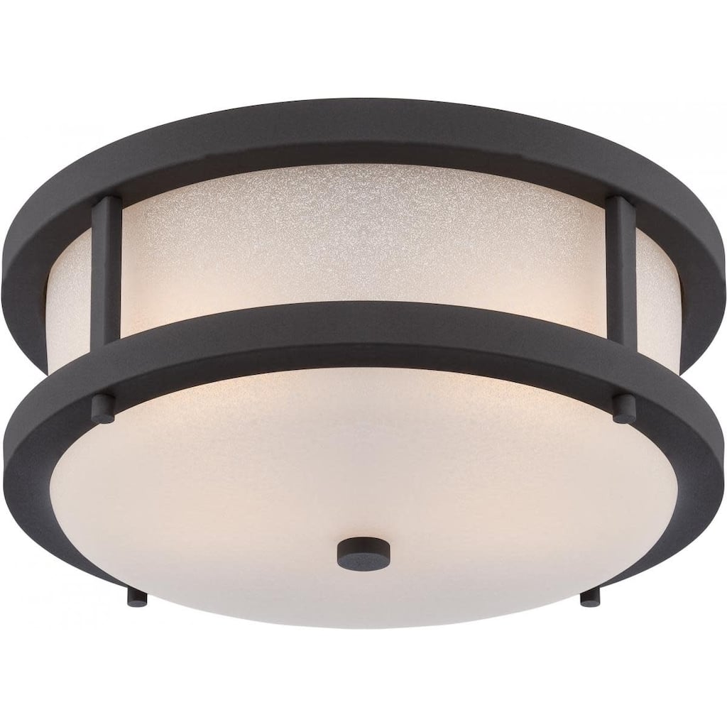 Nuvo Lighting 62/653 Willis 2 Light 13-3/4" Wide LED Outdoor Flush