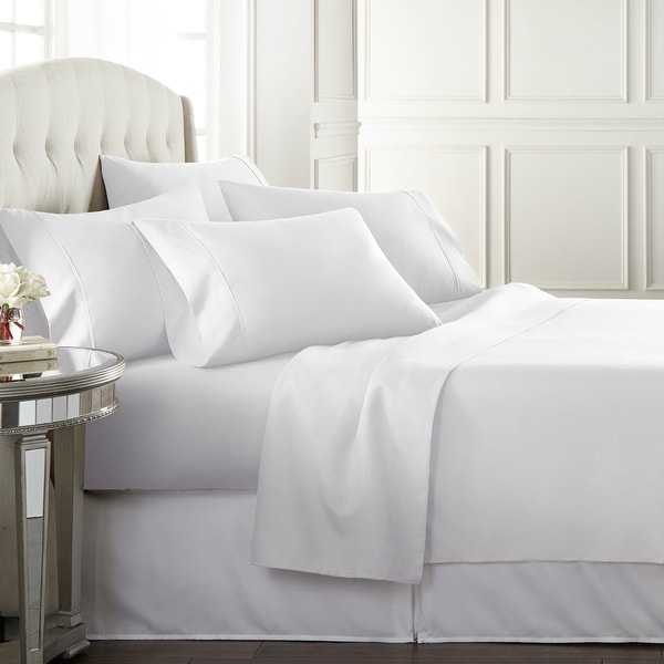Danjor Linens Luxury Ultra Soft 1800 Series 6-Piece Bed Sheet Set, Deep Pocket