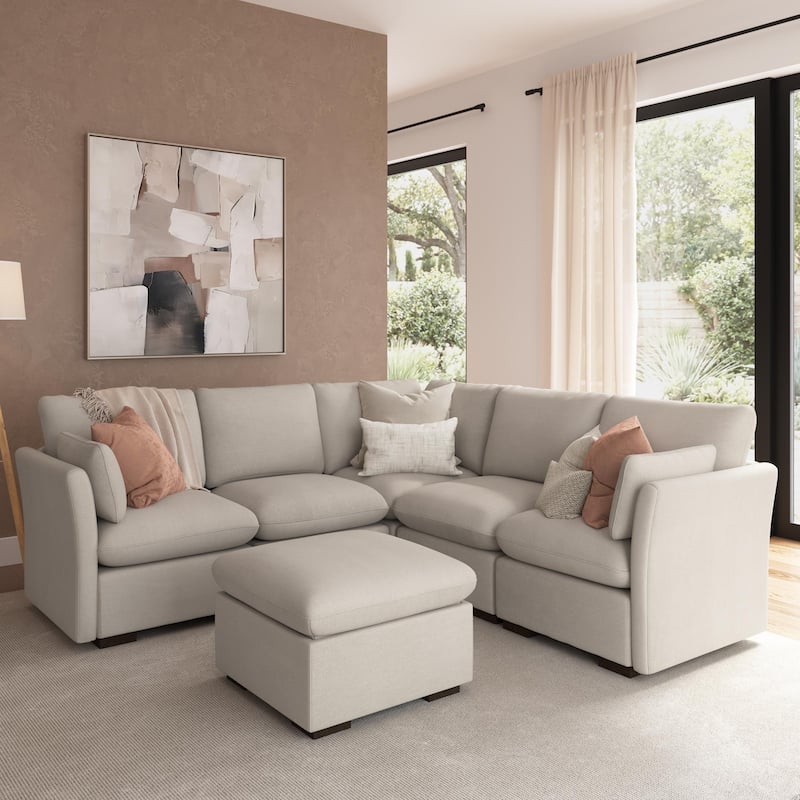 Bush Home Sienna Modular Arm Set with Pillows