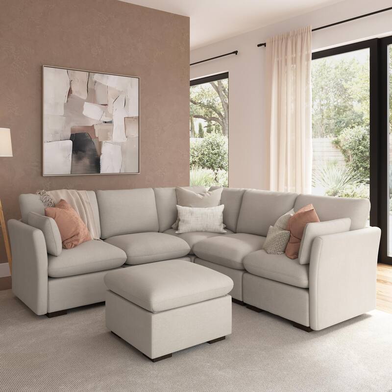 Bush Home Sienna Modular Armless Chair