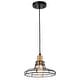preview thumbnail 1 of 8, 1-light Oil Rubbed Bronze Hanging Pendant