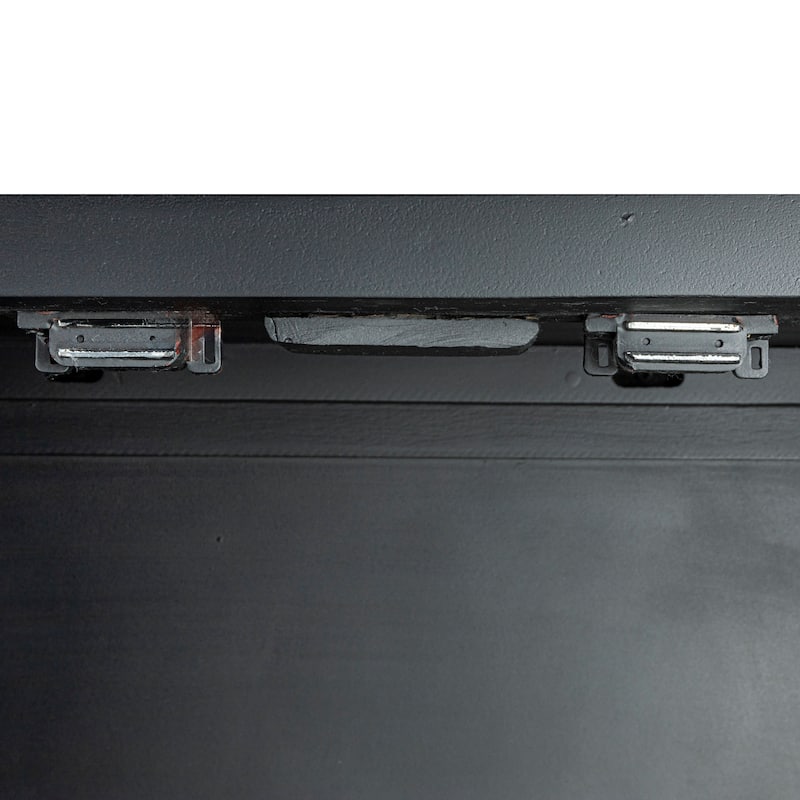 Mango Wood and Cane Curio Cabinet with 3 Shelves and 2 Doors