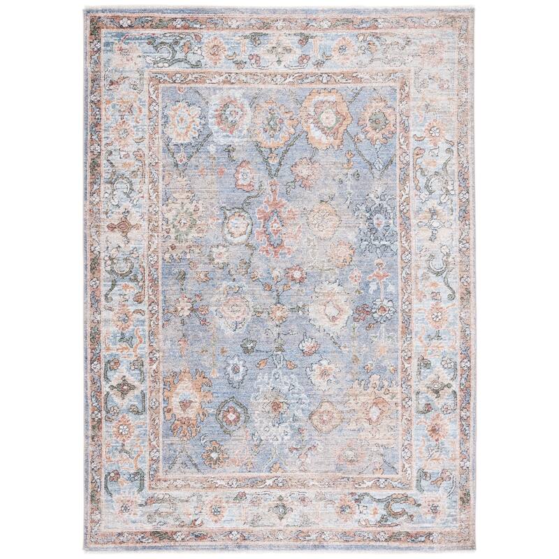 SAFAVIEH Jasmine Lizabeth Vintage Rug - 4'5" x 6'5" - Blue/Gold