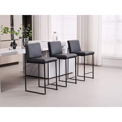 Home 2 Office London Stackable Barstool Set of 3
