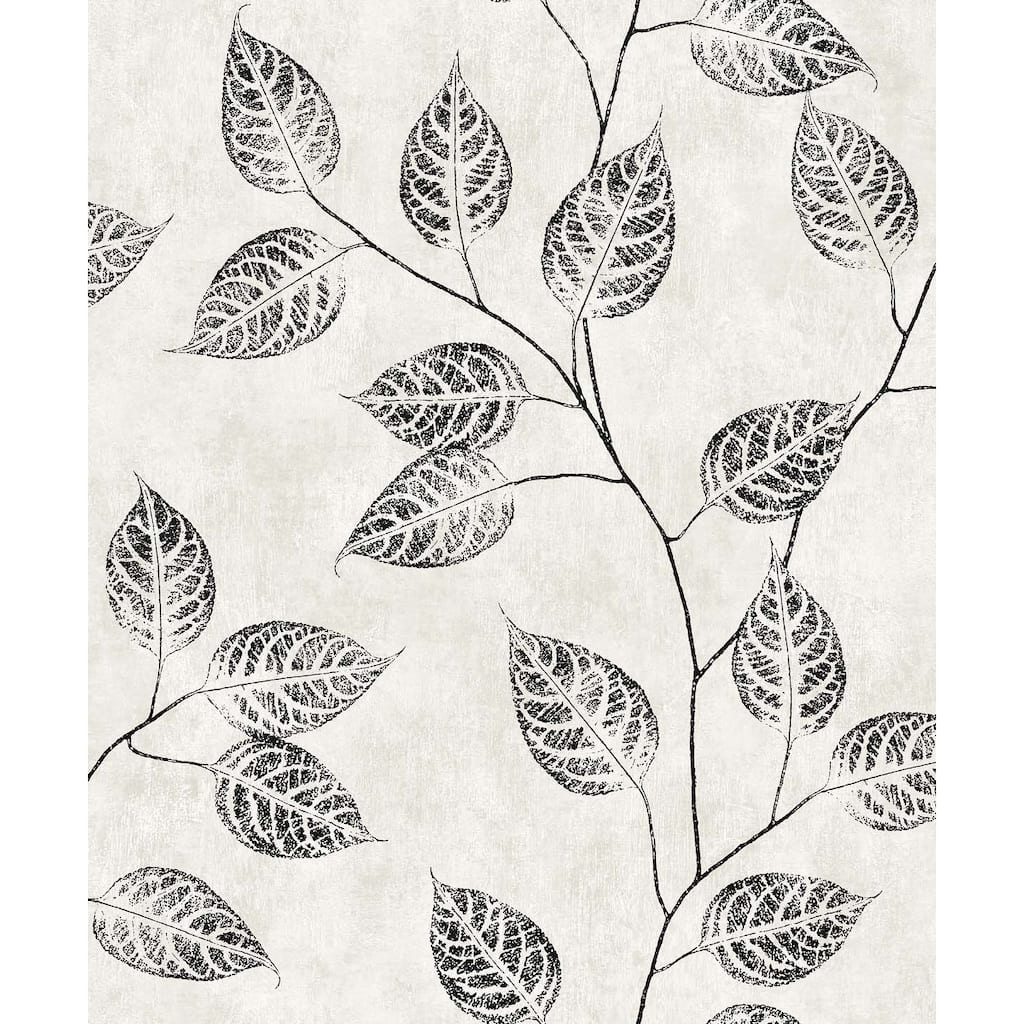 Seabrook Designs Branch Trail Silhouette Nonwoven Unpasted Wallpaper