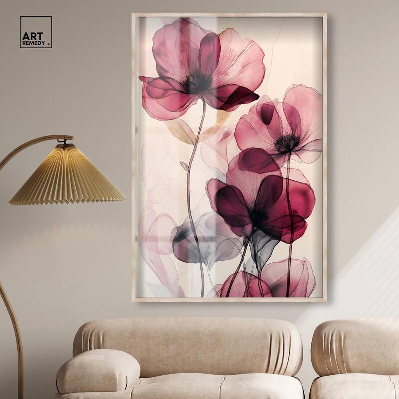 Filigree Flora I Shadowbox by Art Remedy