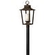 preview thumbnail 4 of 4, Hinkley Lighting Sullivan 1 Light 26" Tall Post Light with Etched Opal
