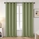 preview thumbnail 81 of 135, Deconovo Grommet Room Darkening Curtains, Set of 4 Panels