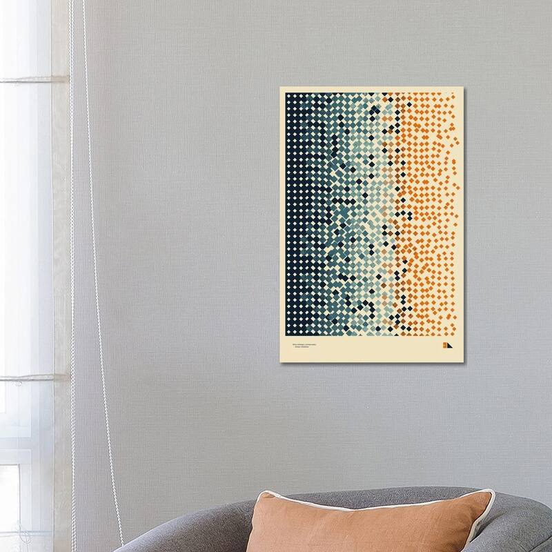 iCanvas "Entropy" by 2046 Design Canvas Print - 26x18x1.5